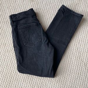 Abercrombie & Fitch Women's Black Straight Leg Jeans
